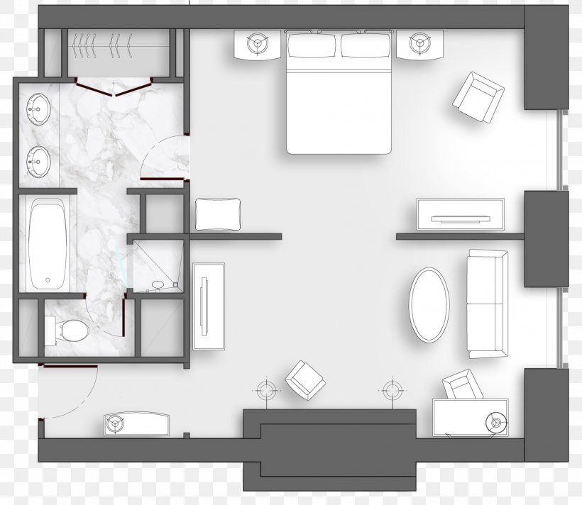 Floor Plan Architecture The Landmark London Marylebone, PNG, 1800x1565px, Floor Plan, Architecture, Area, Bedroom, Black And White Download Free