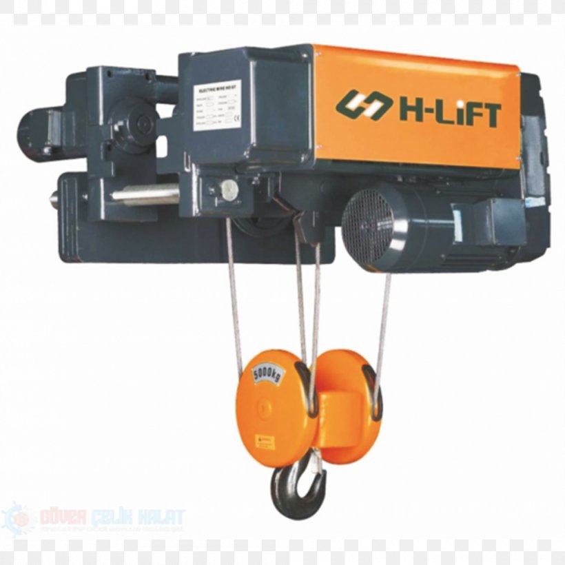 Hoist Wire Rope Crane Electricity, PNG, 1000x1000px, Hoist, Architectural Engineering, Beam, Crane, Electricity Download Free
