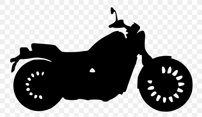 Motorcycle Scooter Harley-Davidson Clip Art: Transportation, PNG, 2400x1395px, Motorcycle, Arrowhead Harleydavidson, Automotive Design, Black, Black And White Download Free