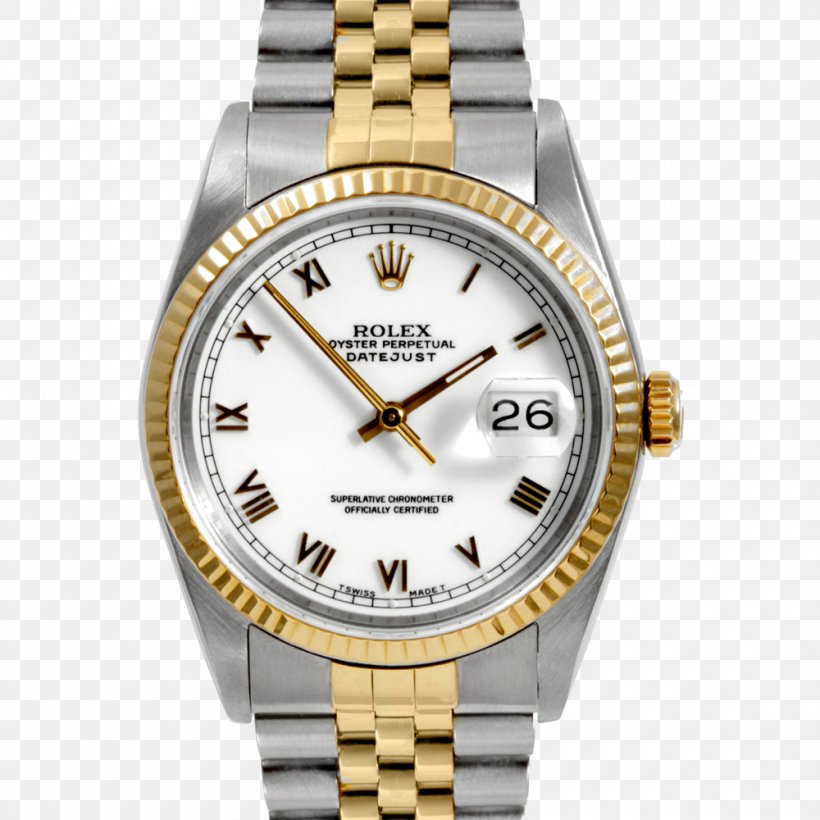 Rolex Datejust Automatic Watch Gold, PNG, 1000x1000px, Rolex Datejust, Automatic Watch, Bracelet, Brand, Colored Gold Download Free