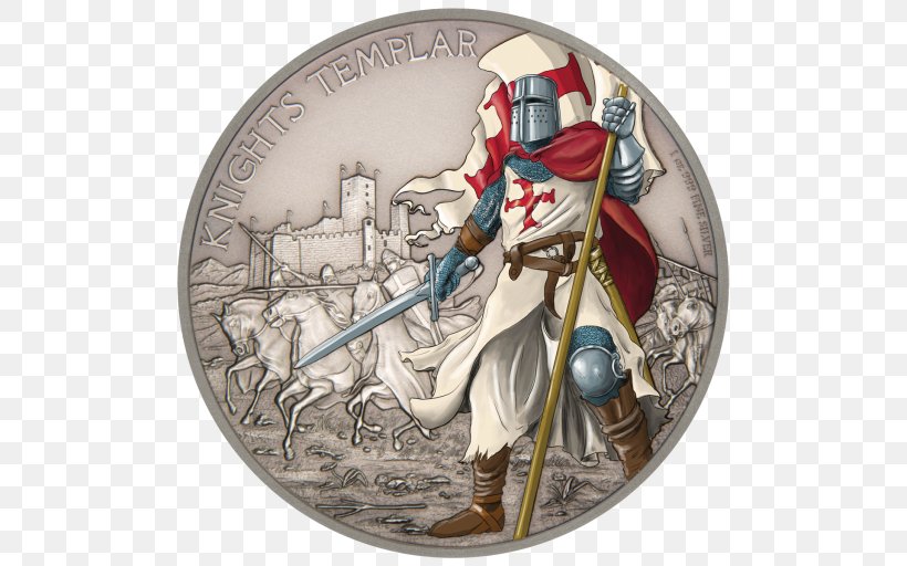 Crusades Knights Templar Coin Ounce Silver, PNG, 512x512px, Crusades, Ancient History, Coin, History, History Of The Knights Templar Download Free