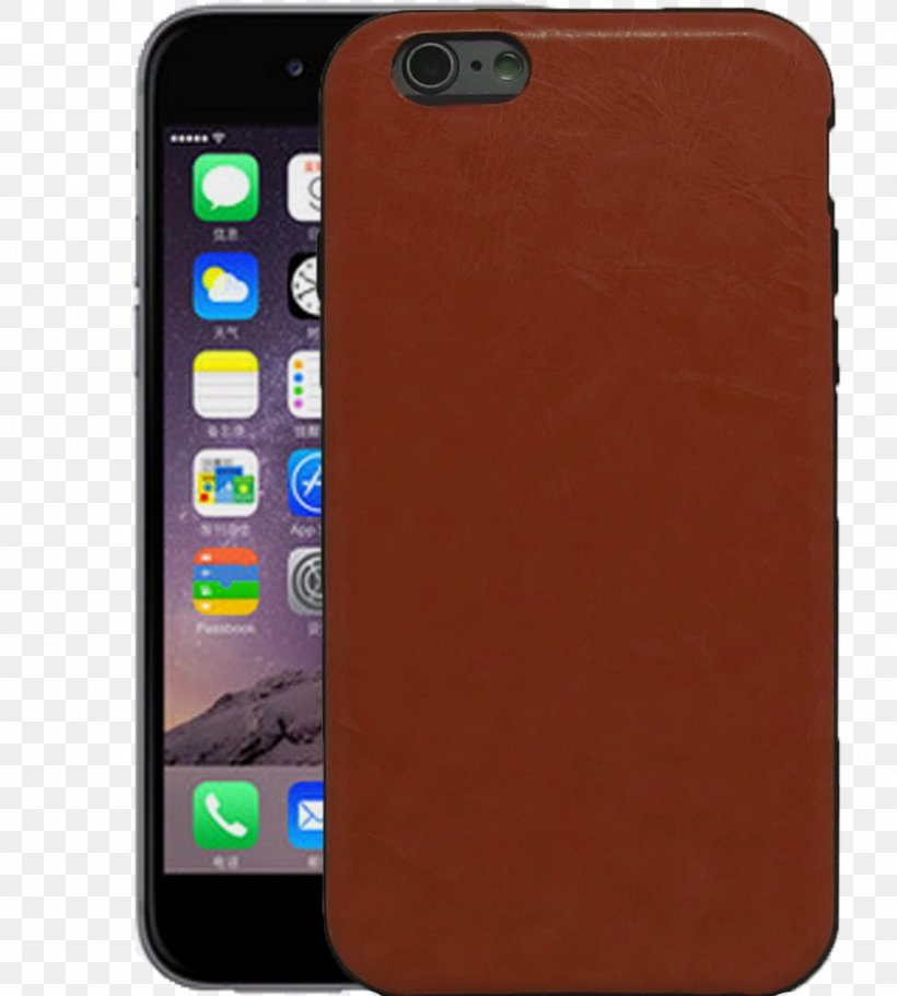IPhone 6 Plus Screen Protectors Telephone Apple Computer Monitors, PNG, 900x1000px, Iphone 6 Plus, Apple, Brown, Case, Computer Monitors Download Free
