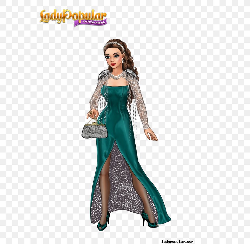 Lady Popular Costume Game Wig Fashion, PNG, 600x800px, Lady Popular, Action Figure, Costume, Doll, Dressup Download Free
