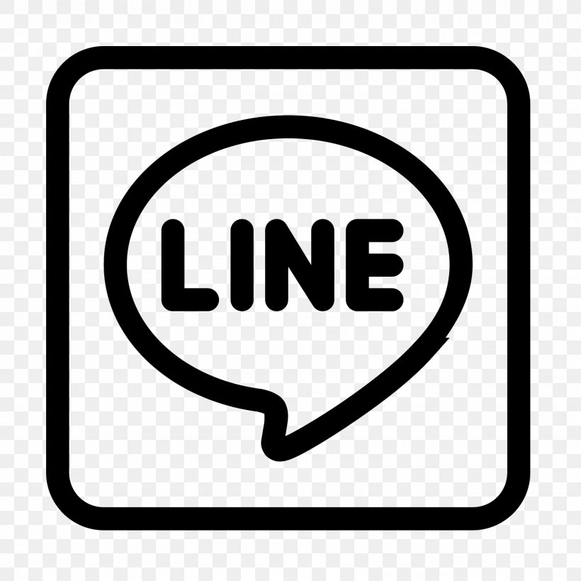 LINE, PNG, 1600x1600px, Computer Software, Area, Black And White, Brand, Freeware Download Free