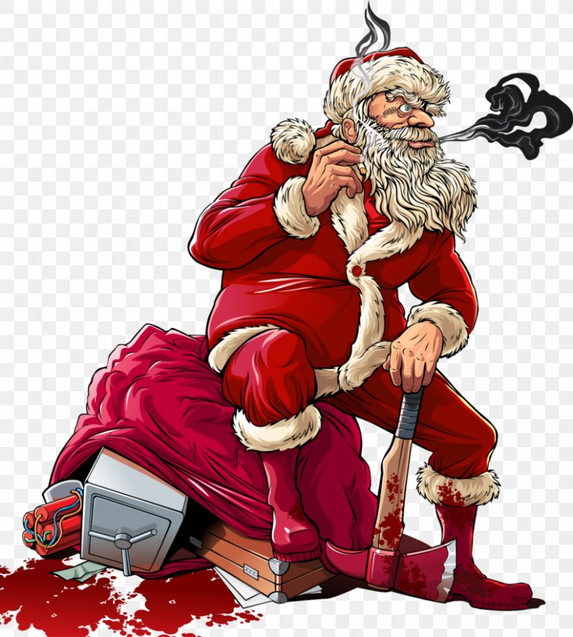 Santa Claus Mrs. Claus Cartoon, PNG, 847x943px, Santa Claus, Cartoon, Christmas, Christmas Ornament, Evil Download Free