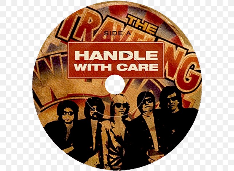 The Traveling Wilburys Collection Handle With Care Traveling Wilburys Vol. 1 Song, PNG, 600x600px, Watercolor, Cartoon, Flower, Frame, Heart Download Free