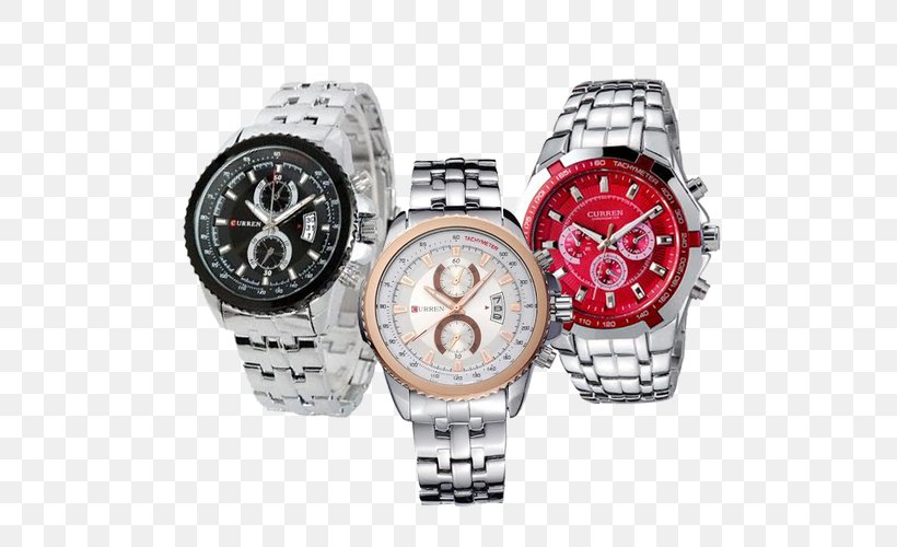 Watch Quartz Clock Silver Fashion, PNG, 500x500px, Watch, Brand, Clock, Clothing, Dial Download Free
