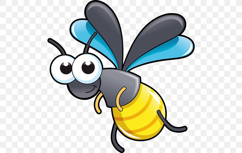 Butterfly Insect Bee Butterflies & Moths Clip Art, PNG, 500x518px, Butterfly, Artwork, Bee, Butterflies Moths, Cartoon Download Free