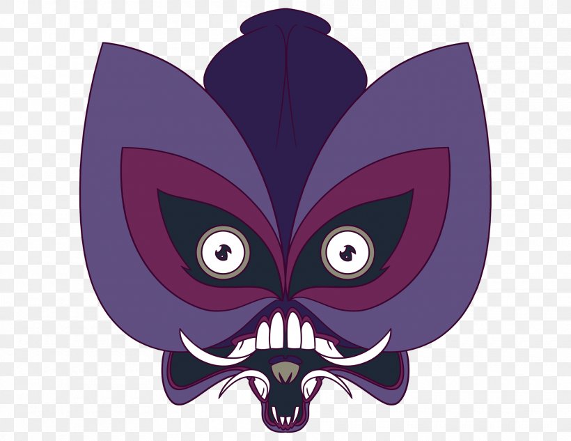 Illustration Cartoon Character Purple Animal, PNG, 1920x1484px, Cartoon, Animal, Character, Fiction, Fictional Character Download Free
