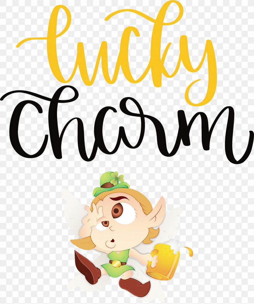 Royalty-free Drawing Computer Graphics Cartoon, PNG, 2505x3000px, Lucky Charm, Cartoon, Computer Graphics, Drawing, Paint Download Free