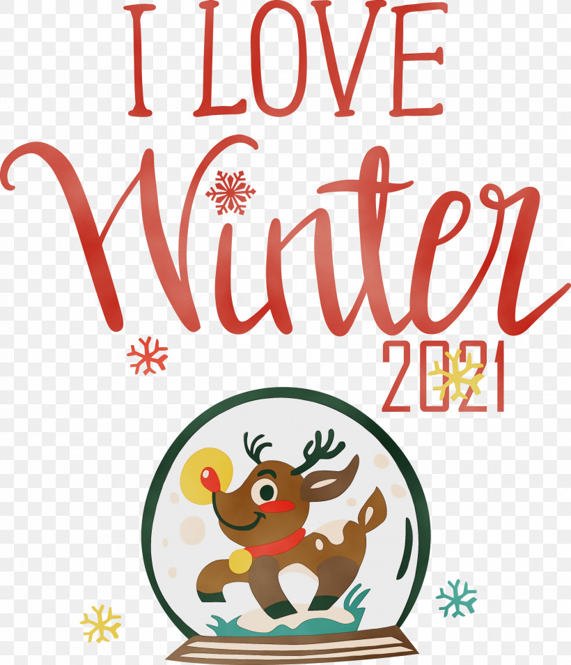 Christmas Day, PNG, 2577x3000px, Love Winter, Bauble, Cartoon, Christmas Day, Deer Download Free