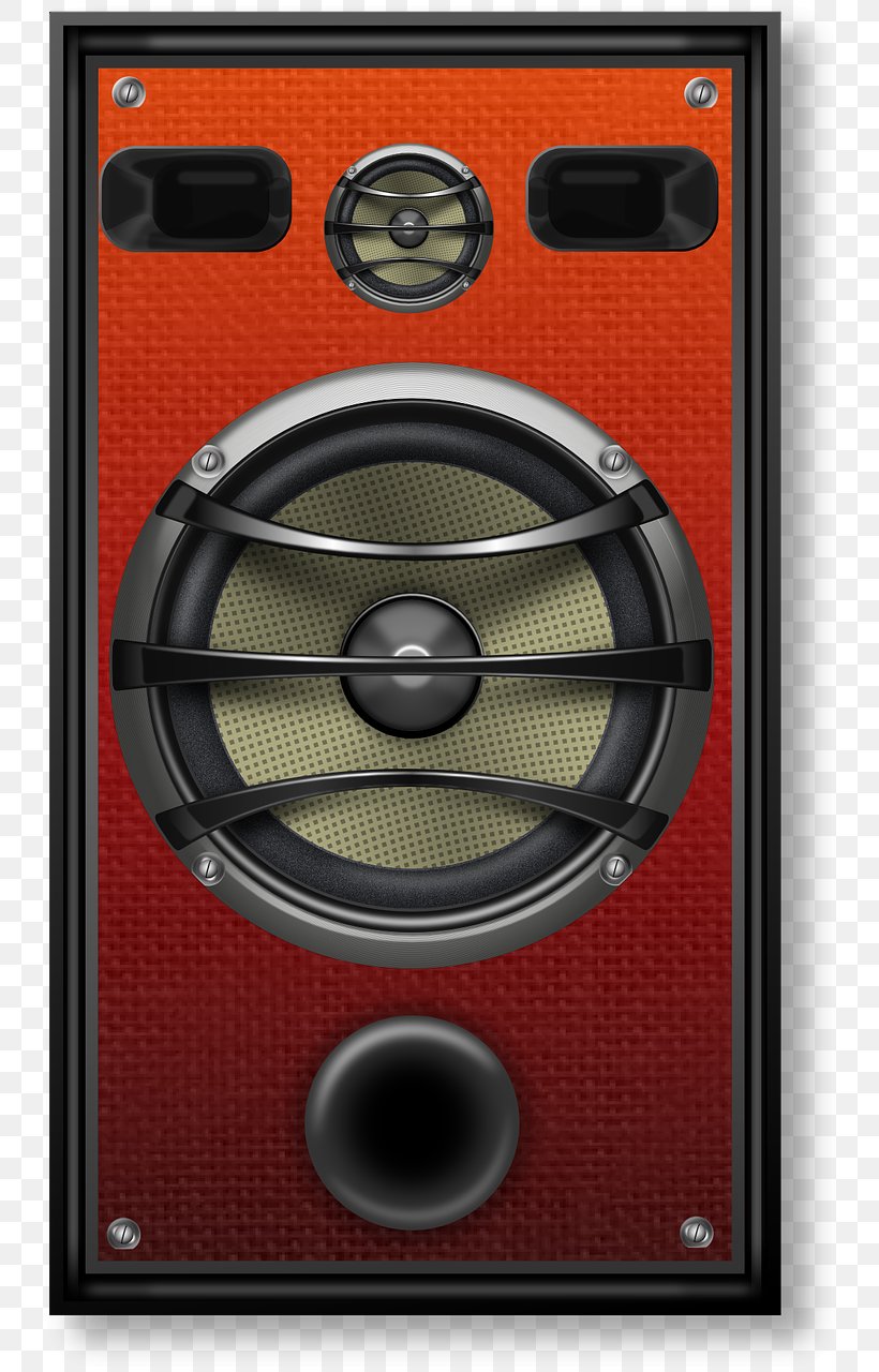 Loudspeaker Clip Art, PNG, 750x1280px, Microphone, Audio, Audio Equipment, Car Subwoofer, Computer Monitors Download Free