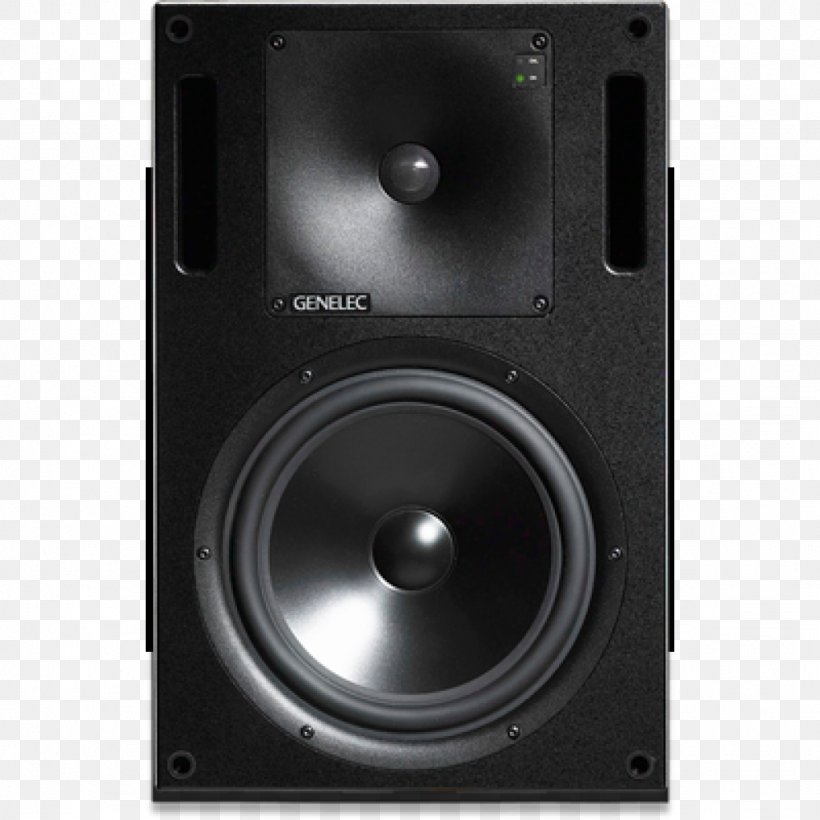 Studio Monitor Genelec Loudspeaker Audio Recording Studio, PNG, 1024x1024px, Studio Monitor, Amplifier, Audio, Audio Equipment, Audio Power Amplifier Download Free