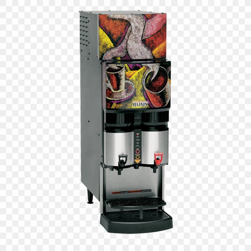 Coffeemaker Cafe Bunn-O-Matic Corporation Brewed Coffee, PNG, 900x900px, Coffee, Brewed Coffee, Bunnomatic Corporation, Cafe, Cafeteira Download Free