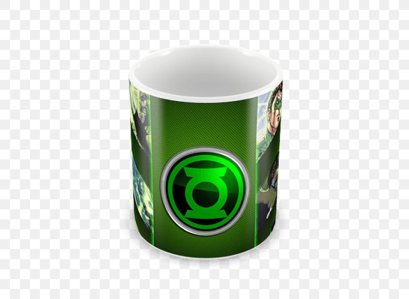 Coffee Cup Mug, PNG, 600x600px, Coffee Cup, Cup, Drinkware, Green, Green Lantern Download Free
