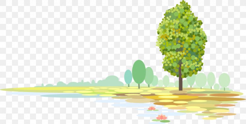 Color Landscape Nature, PNG, 1024x519px, Color, Bayou, Calm, Daytime, Drawing Download Free