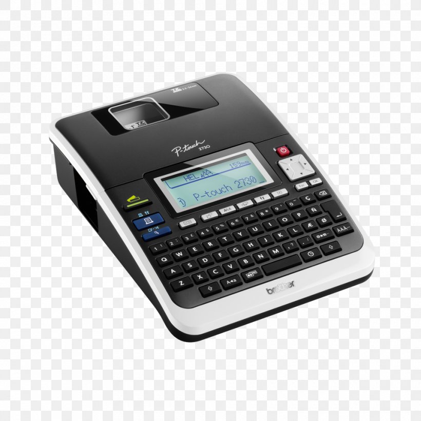 Label Printer Brother Industries Brother P-Touch, PNG, 960x960px, Label Printer, Answering Machine, Brother Industries, Brother Pt2730vp, Brother Ptouch Download Free