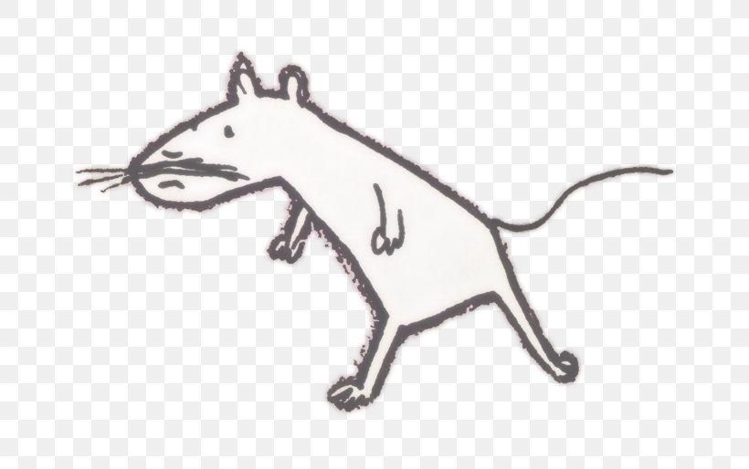 Cat Rat Canidae Macropodidae Line Art, PNG, 720x514px, Cat, Animal Figure, Artwork, Black And White, Canidae Download Free