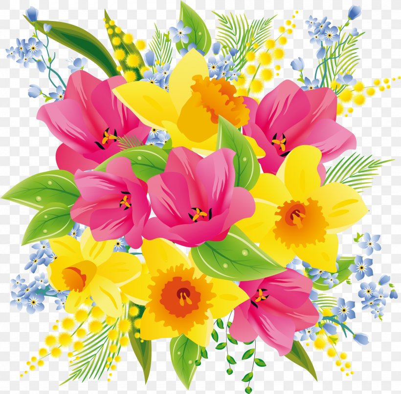 Clip Art Flower Bouquet Vector Graphics Illustration, PNG, 2000x1969px, Flower Bouquet, Artificial Flower, Bouquet, Cut Flowers, Floral Design Download Free