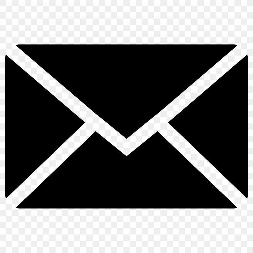 Envelope Mail Postage Stamps Logo, PNG, 4500x4500px, Envelope, Airmail, Black, Black And White, Brand Download Free