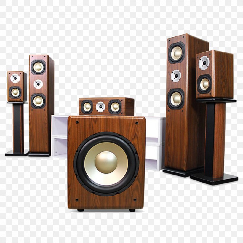 Computer Speakers High Fidelity Subwoofer Sound Loudspeaker, PNG, 1000x1000px, Computer Speakers, Acoustics, Audio, Audio Electronics, Audio Equipment Download Free