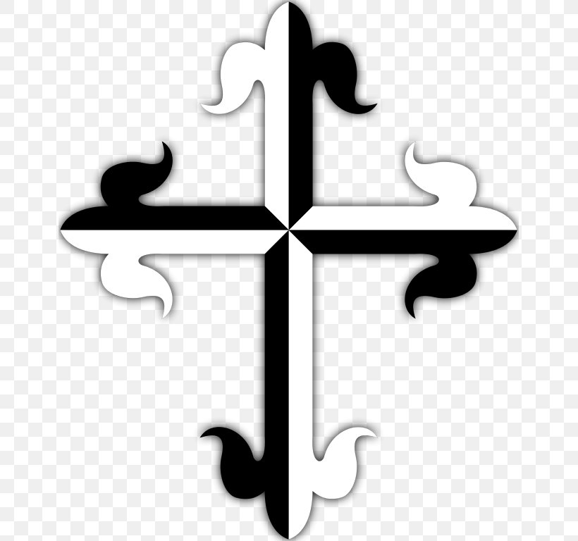 Dominican Order Cross Fleury Croce Domenicana Caleruega, PNG, 653x768px, Dominican Order, Author, Black And White, Croce Domenicana, Cross Download Free