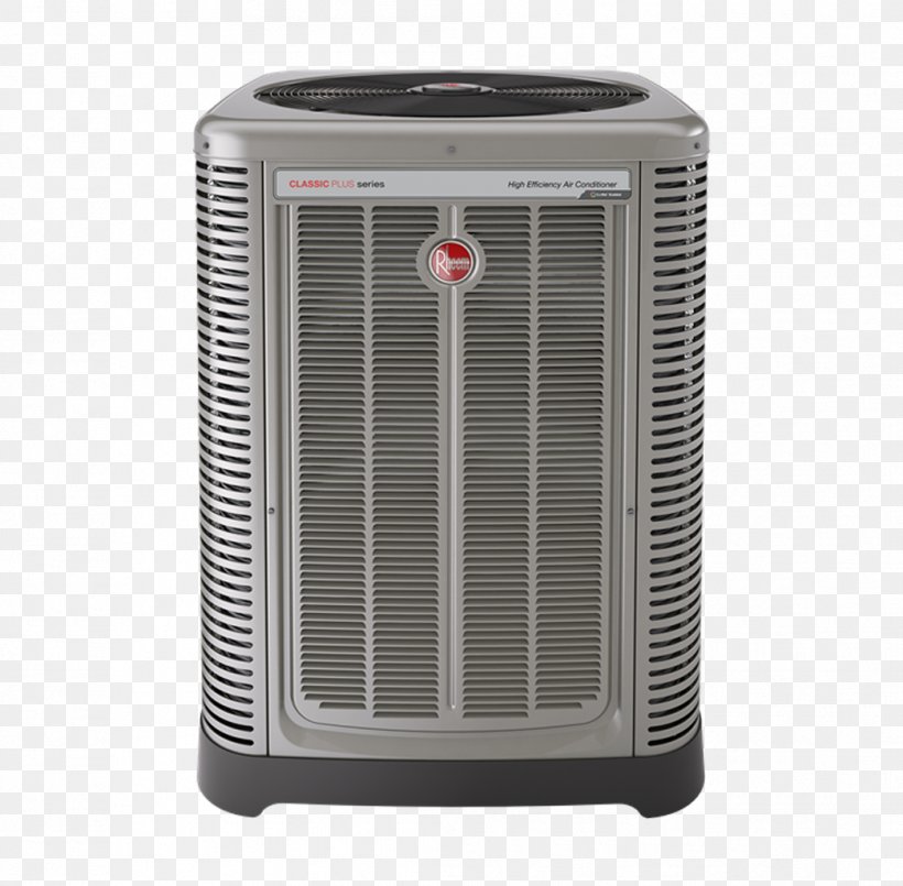 Furnace Rheem Air Conditioning HVAC Seasonal Energy Efficiency Ratio, PNG, 1044x1026px, Furnace, Air Conditioning, Air Handler, Central Heating, Condenser Download Free