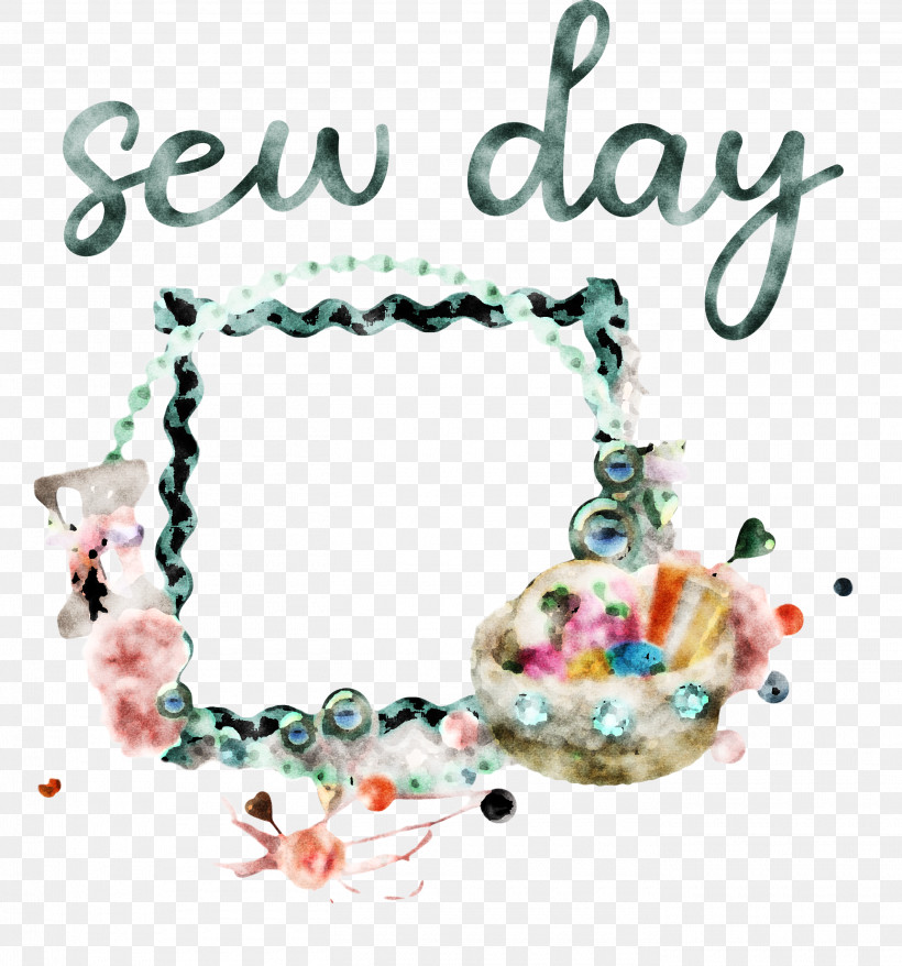 Sew Day, PNG, 2800x3000px, Bead, Bracelet, Jewellery, Meter Download Free