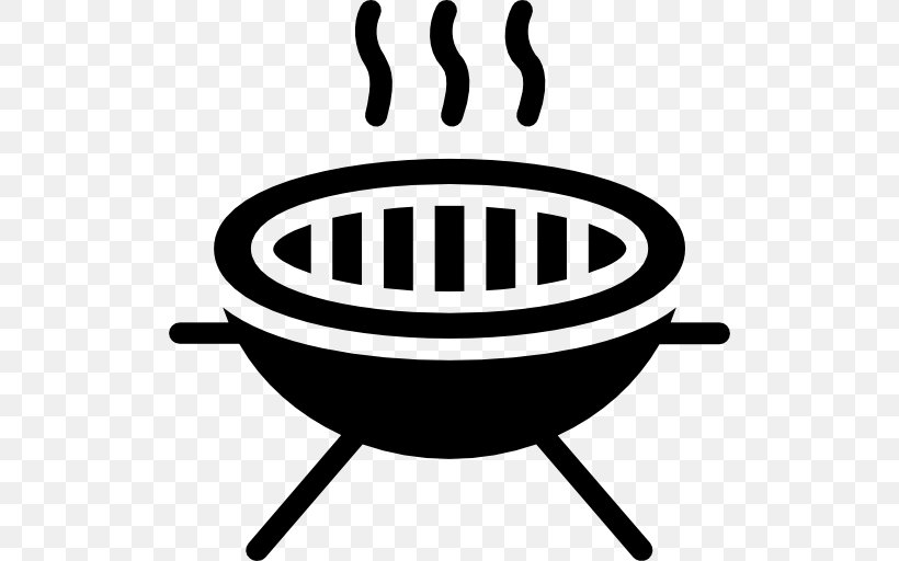 Barbecue Chicken Grilling Food Doneness, PNG, 512x512px, Barbecue, Barbecue Chicken, Black And White, Cookware And Bakeware, Doneness Download Free