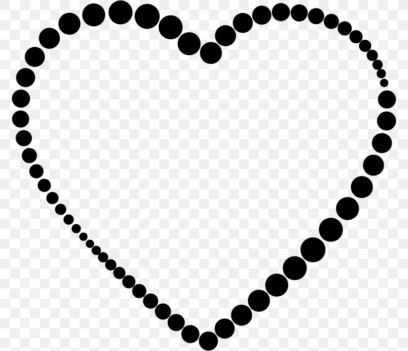 Heart Circle Clip Art, PNG, 772x706px, Heart, Black, Black And White, Body Jewelry, Jewellery Download Free