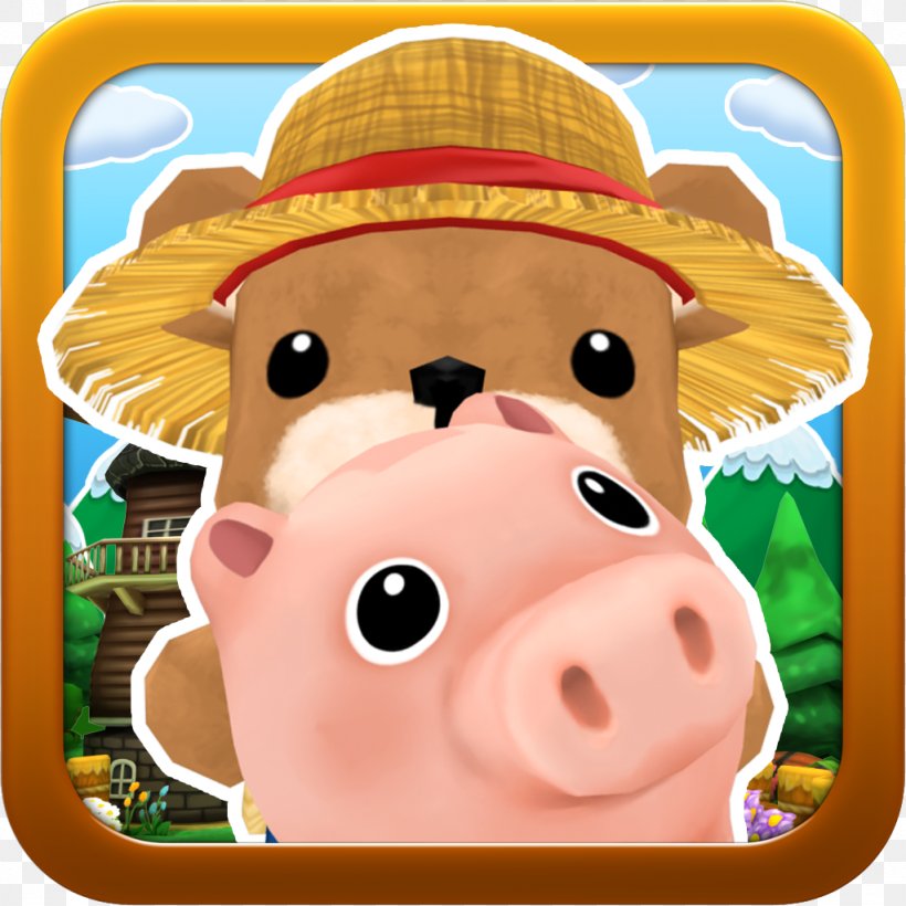 Pig Cartoon Character Snout, PNG, 1024x1024px, Pig, Cartoon, Character, Fiction, Fictional Character Download Free