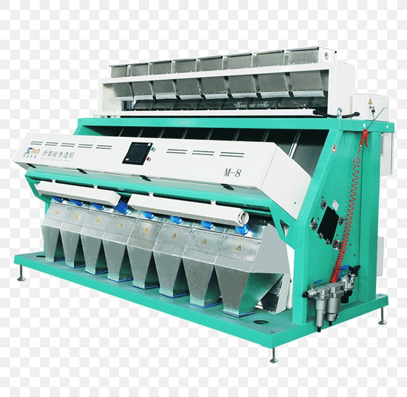 Rice Color Sorting Machine Colour Sorter Optical Sorting Cereal, PNG, 800x800px, Machine, Agricultural Machinery, Bean, Cereal, Coffee Bean Download Free
