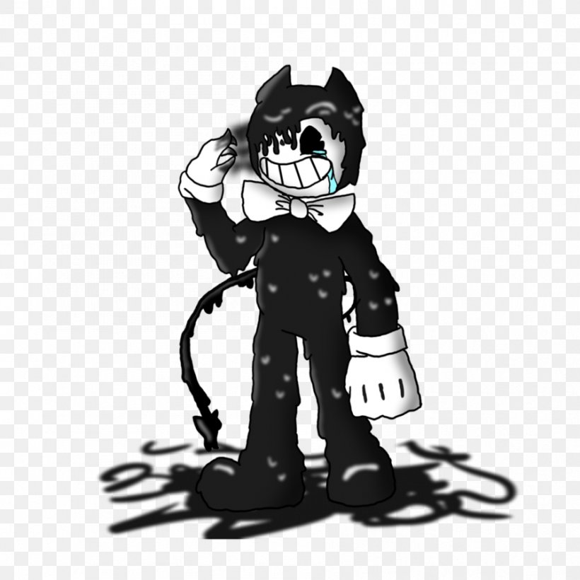 Cat Bendy And The Ink Machine 0 Art Drawing, PNG, 894x894px, 2017, Cat, Art, Bendy And The Ink Machine, Black Download Free