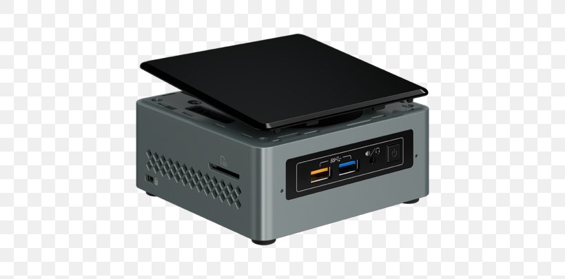 Intel BOXNUC7I3BNH NUC Next Unit Of Computing Celeron Barebone Computers, PNG, 720x405px, Intel, Barebone Computers, Celeron, Central Processing Unit, Computer Download Free