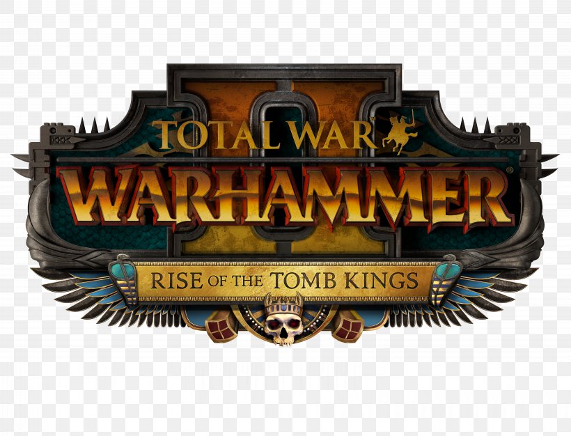 Total War: Warhammer II Logo Game Warhammer Fantasy Battle, PNG, 6496x4961px, Total War Warhammer Ii, Brand, Downloadable Content, Game, Gameplay Download Free