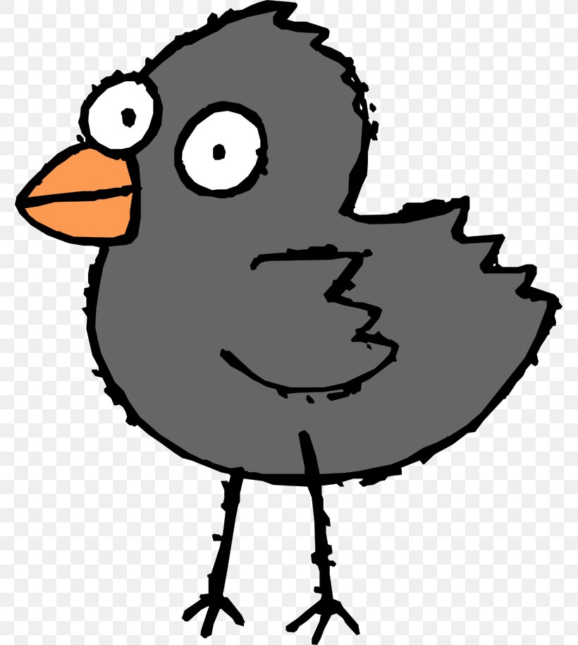 Tweety Bird Cartoon Black And White Clip Art, PNG, 777x914px, Tweety, Artwork, Beak, Bird, Black And White Download Free