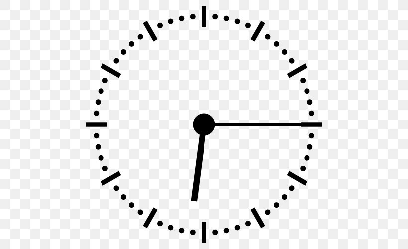 Alarm Clocks Digital Clock, PNG, 500x500px, 12hour Clock, Clock, Alarm Clocks, Analog Signal, Area Download Free