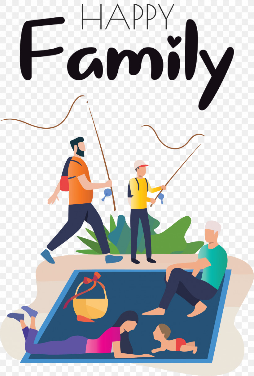 Family Day Happy Family, PNG, 2028x3000px, Family Day, Behavior, Cartoon, Conversation, Geometry Download Free