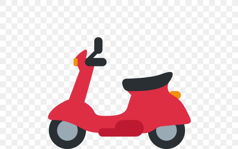 Scooter Car Emoji Motorcycle Electric Vehicle, PNG, 512x512px, Scooter, Bicycle, Car, Electric Motorcycles And Scooters, Electric Vehicle Download Free