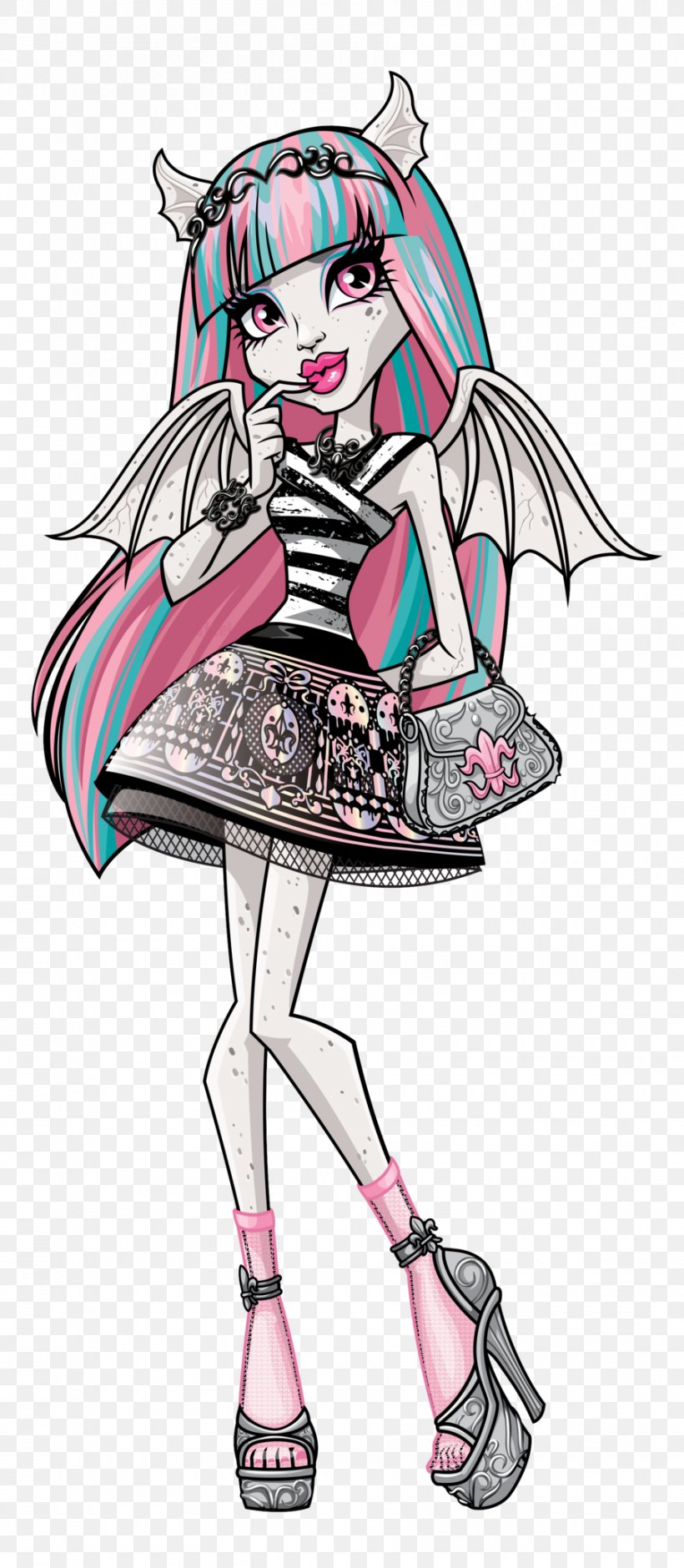 Monster High Doll Frankie Stein Barbie OOAK, PNG, 900x2063px, Watercolor, Cartoon, Flower, Frame, Heart Download Free
