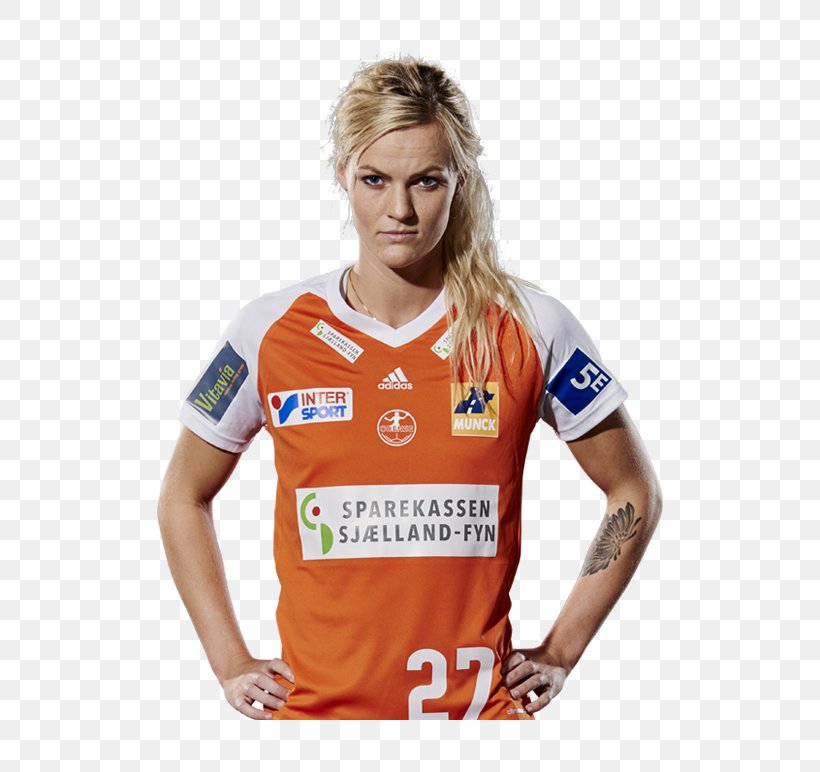 Nadia Offendal Odense Håndbold Handball Playmaker, PNG, 570x772px, Odense, Clothing, Handball, Jersey, Orange Download Free