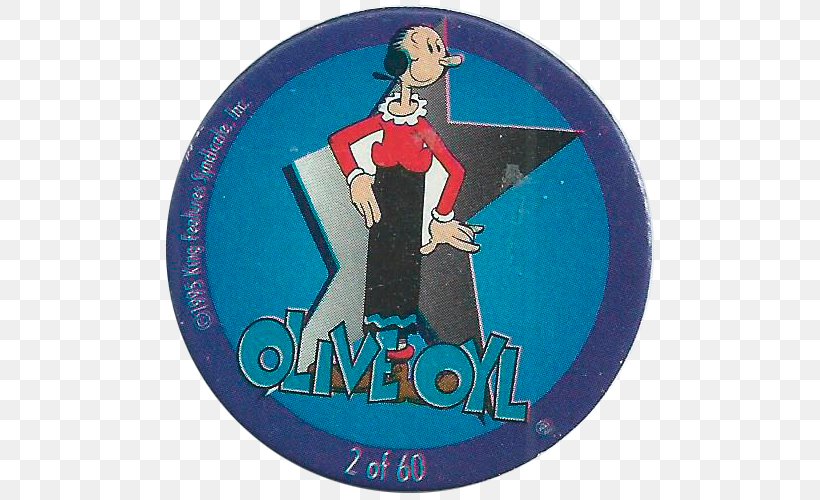 Olive Oyl Popeye Harold Hamgravy Poopdeck Pappy King Features Syndicate, PNG, 500x500px, Olive Oyl, Badge, Blue, Character, Comic Strip Download Free