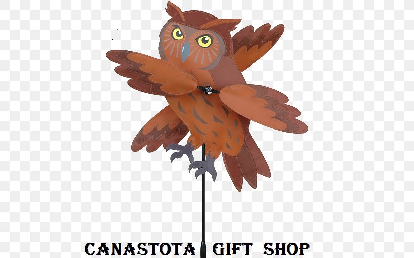 Owl Whirligig Bird Weather Vane Pinwheel, PNG, 512x512px, Owl, Beak, Bird, Bird Of Prey, Eurasian Eagleowl Download Free