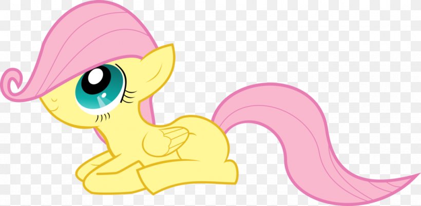 Pony Fluttershy Horse Pinkie Pie Applejack, PNG, 1024x503px, Watercolor, Cartoon, Flower, Frame, Heart Download Free