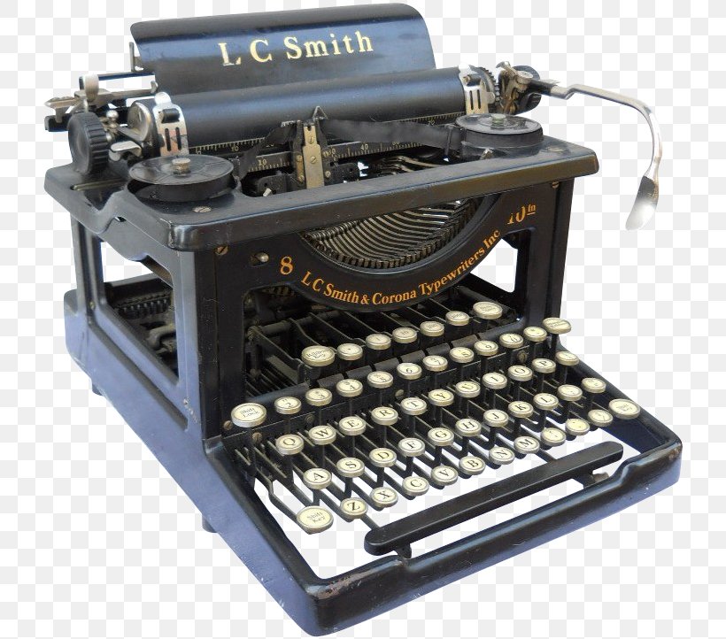 Typewriter, PNG, 722x722px, Typewriter, Office Equipment, Office Supplies Download Free