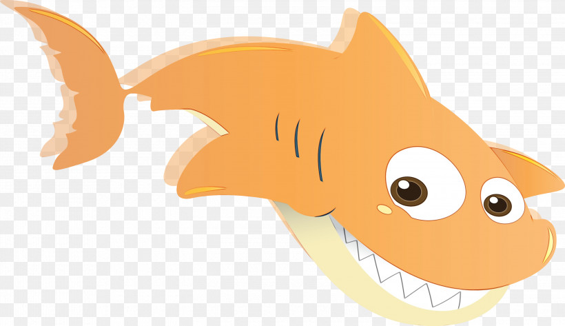 Fish Cartoon Fish Mouth Goldfish, PNG, 3000x1734px, Watercolor, Cartoon, Fish, Goldfish, Mouth Download Free