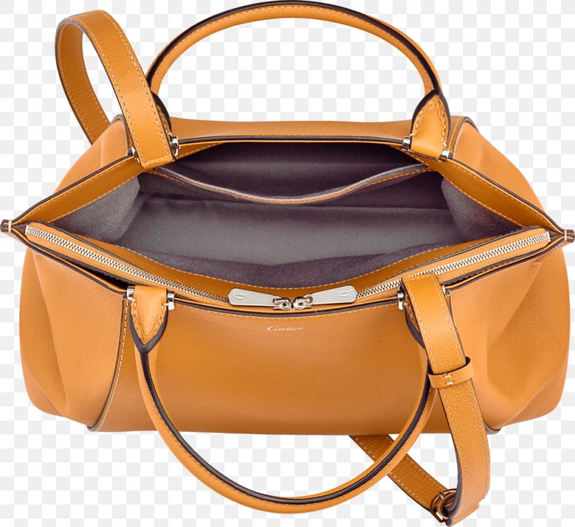 Handbag Topaz Leather Cartier, PNG, 1024x940px, Handbag, Bag, Caramel Color, Cartier, Color Download Free
