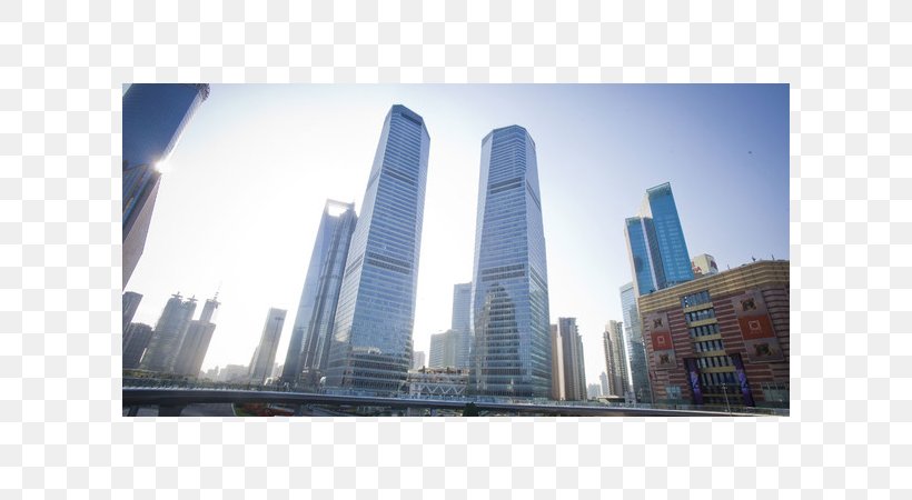 Skyscraper Shanghai Tower Jing An Kerry Centre Shanghai IFC Building, PNG, 600x450px, Skyscraper, Building, City, Commercial Building, Daytime Download Free
