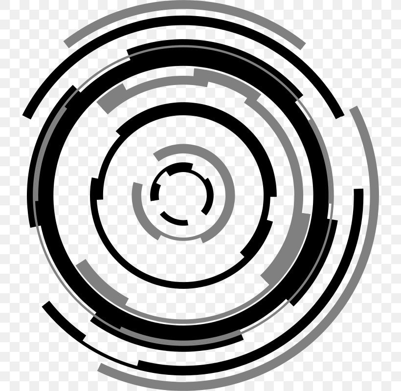 Technology Circle Clip Art, PNG, 730x800px, Technology, Area, Auto Part, Black And White, Electronics Download Free