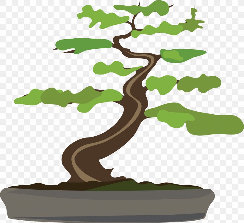 Bonsai Larix Decidua Tree Flowerpot Clip Art, PNG, 4000x3668px, Bonsai, Branch, Flowerpot, Houseplant, Larch Download Free